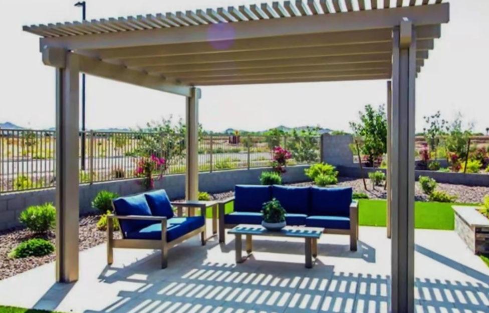 Pergola jardin